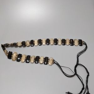 Wooden Bead Boho Belt